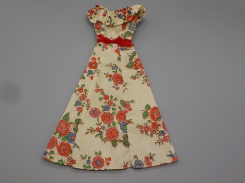 Abito floreale vintage barbie - abito,