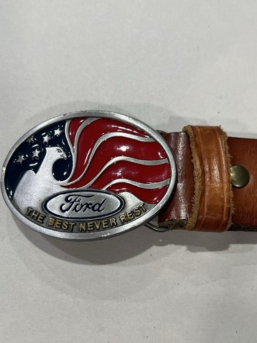 Fibbia cintura vintage ford - fibbia,