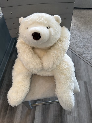 Peluche orso polare hanung - peluche,