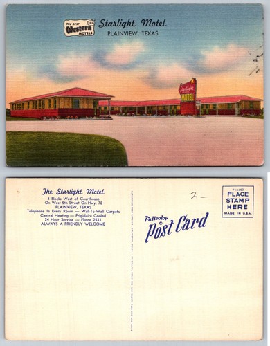 Cartolina starlight motel - starlight,