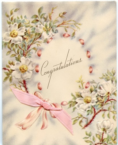 Biglietto auguri vintage