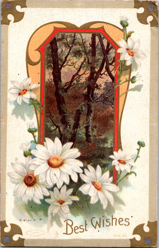 Cartolina epoca auguri - d'epoca,